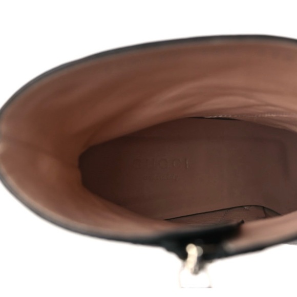 GUCCI ⭐️BNWT⭐️ “Charlotte" Studded Knee-High Platform Boots - Picture 8 of 15